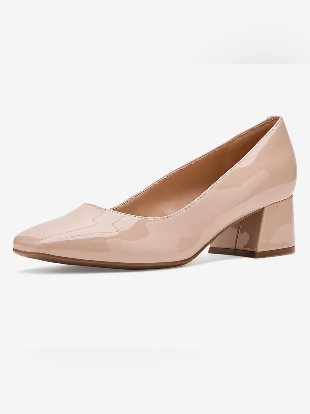Easy Spirit Marelyn Block Dress Heel In Light Natural Women’s Size 9M New In Box